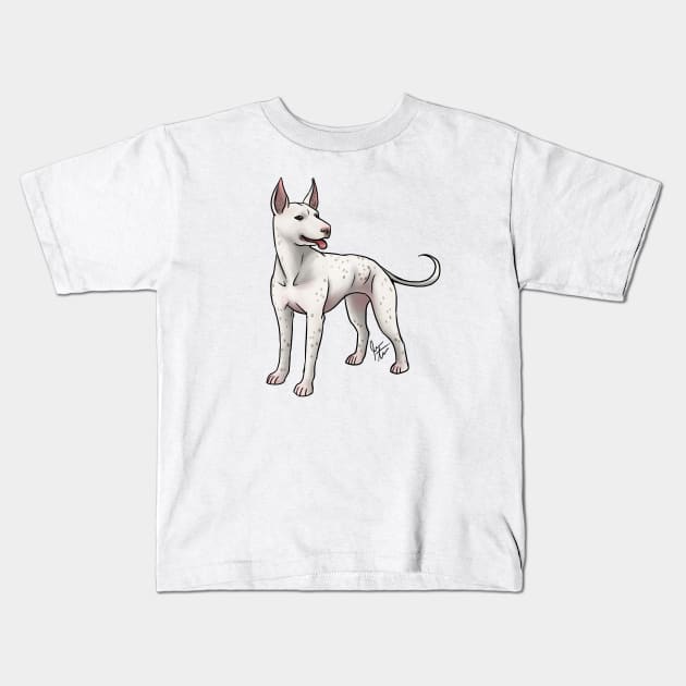 Dog - Pakistani Gull Terrier - Speckled Kids T-Shirt by Jen's Dogs Custom Gifts and Designs